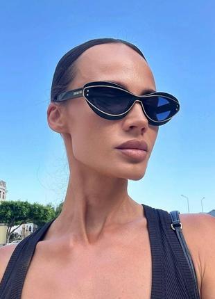 Окуляри у стилі christian dior3 фото