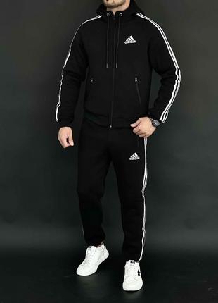 Мужской теплый спортивный костюм adidas