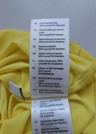 Стильный новый женский гольф cos, яркая желтая водолазка cos, тонкий свитерик гольф cos10 фото