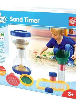 Набір для ігор з піском edu-toys пісочний годинник (js007)5 фото