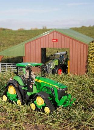 Модель britains трактор john deere 8rx 410, 1:32 (43249)2 фото