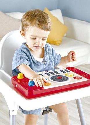 Музична іграшка hape синтезатор пульт диджея (e0621b)6 фото