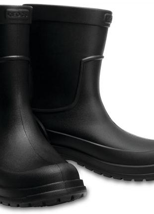 Чоботи, сапоги m8 crocs allcast rain boot