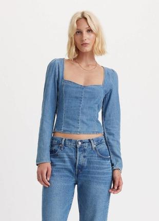 Джинсова блуза levi's