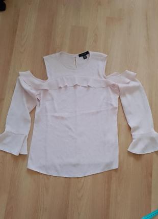 Блуза женская с открытыми плечами3 фото