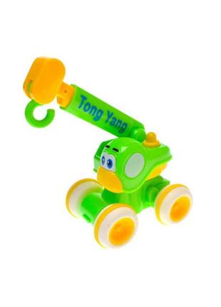 Машинка кран інерційна для немовлят в кульку 0542-1 р.20*19*8см