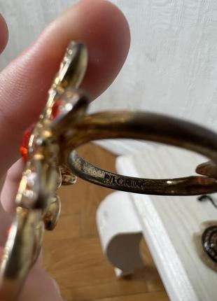 Набор бижутерии pilgrim кольца и серьги лот украшения цвет золотое кольцо на фаланге6 фото