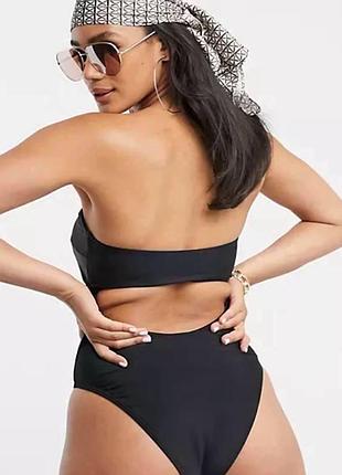 Сдельный купальник с открытой спиной south beach л