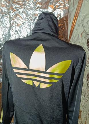 🧸 чорна одімпійка зіпка adidas 🧸4 фото