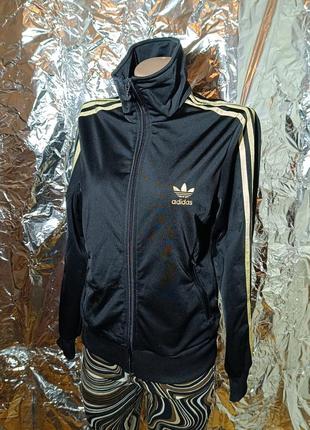 🧸 чорна одімпійка зіпка adidas 🧸