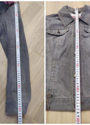 Акція 🎁 стильна джинсова куртка john baner сірого кольору levis wrangler8 фото