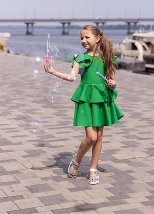 Стильное платье детское праздничное и повседневное 🌸4 фото