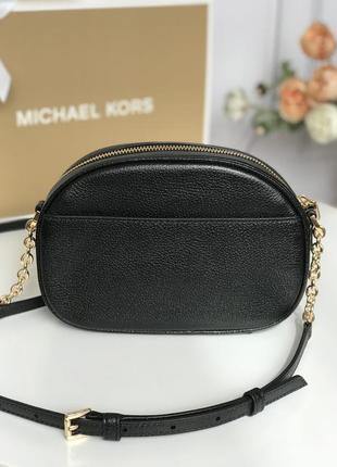 Сумка женская кросс-боди michael kors оригинал jet set charm small pebbled leather crossbody bag майкл корс4 фото