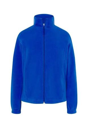Флисовая кофта для женщин jhk, polar fleece lady, без капюшона, синий батник, размер xxl