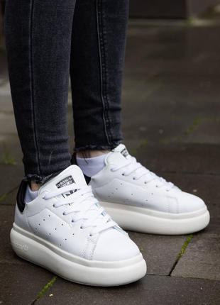 Adidas stan smith pf white black2 фото