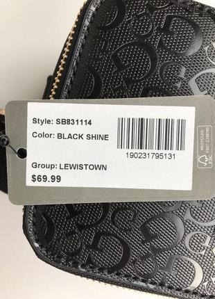 Сумка женская кросс-боди guess оригинал lewistown double zip crossbody гесс кросс боди черная в лого5 фото