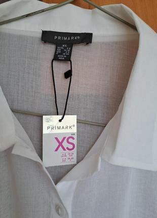 Рубашка удлиненная оверсайз primark2 фото