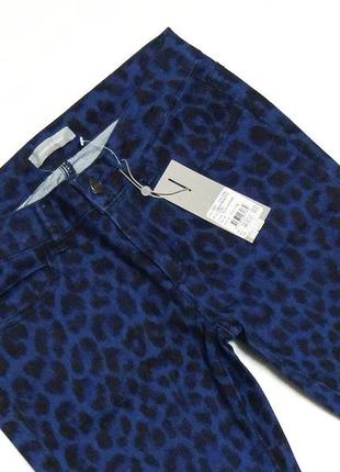 Samsoe samsoe базові джинси скіні леопардовий принт5 фото