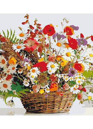 Картина за номерами "кошик радості" art craft 12159-ac 40х50 см