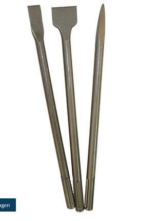 Набор стамесок gotools sds-max 3 шт. остроконечное долото, плоское долото и лопаточное долото новый!!!