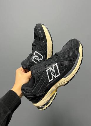 Кроссовки new balance 1906r'black beige'7 фото