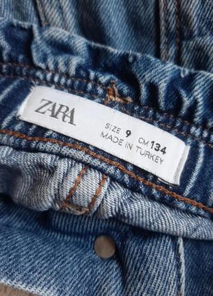 Джинси-балони момс мішкуваті джинси з резинкою на поясі  zara 1345 фото