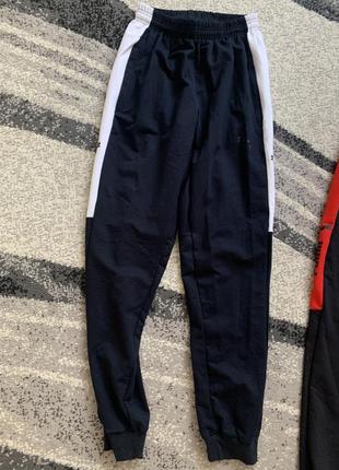 Спортивні штани 50-52 р пума puma нові темно сині1 фото