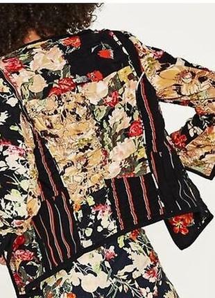 Акция 🎁 стильное болеро zara woman пиджак в цветочный принт asos h&amp;m3 фото
