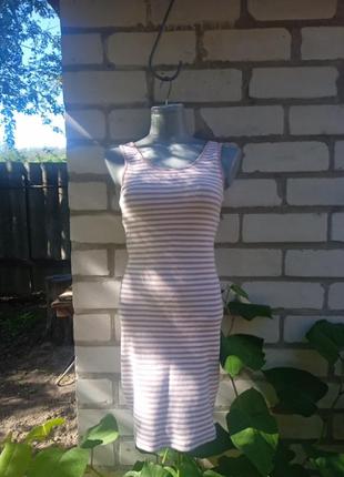 Платье полоса по фигуре