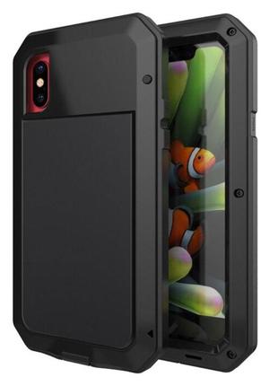 Протиударний чохол primo doom armor для смартфона apple iphone xs max - black