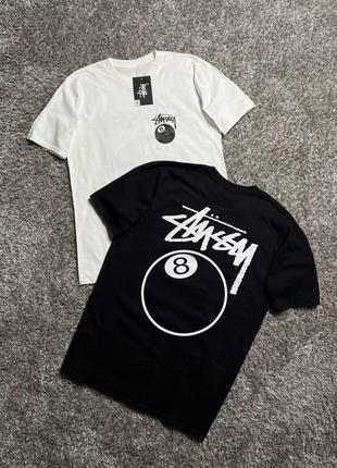 Stussy  8 logo футболка