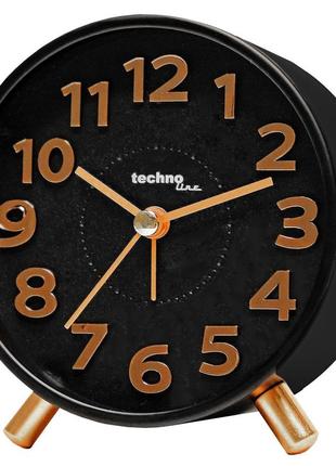 Часы настенные technoline modell f black/cooper, modell f
