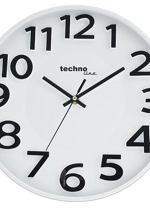 Годинник настінний technoline wt4100 white, wt4100
