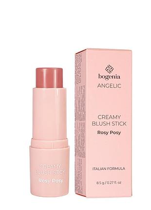 Румяна для лица кремовые bogenia angelic creamy blush stick стик bg632, 001 rosy posy