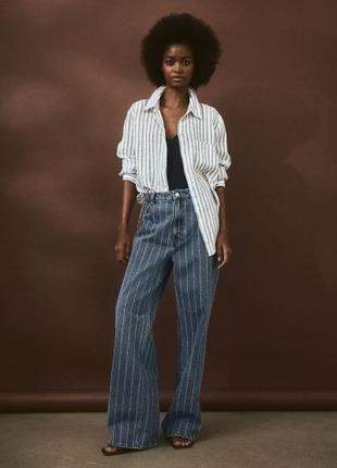 Лляна сорочка h&m