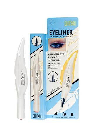 Подводка для глаз фломастер белая qianxiu q228