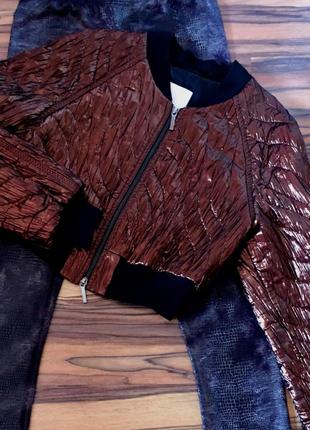 Итальянские трикотажные узкие летние брюки со "змеиным принтом"3 фото