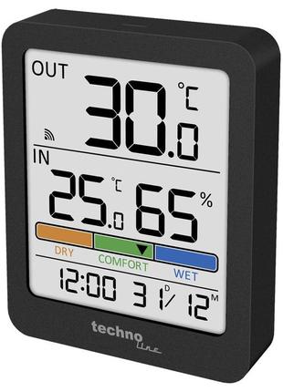 Термогігрометр technoline ws9488 anthracite, ws9488