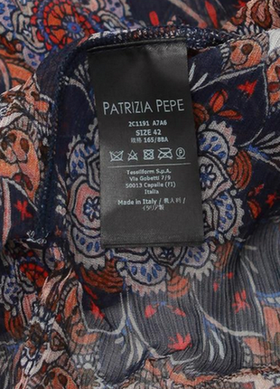 Стильна блузка patrizia pepe, італія8 фото