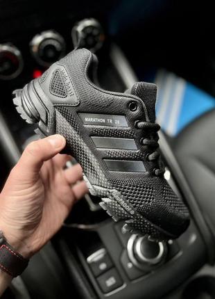 Кросівки жіночі adidas marathon tr all black👟1 фото