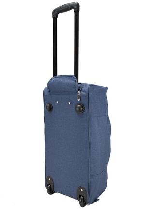 Сумка дорожная на колесах semi line 52 blue, t5537-22 фото