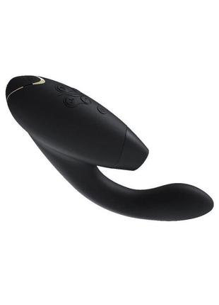 Вакуумний вібратор womanizer duo 2 (black)