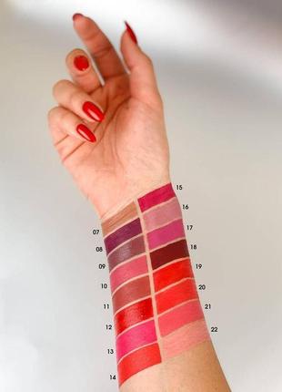 Жидкая помада для губ colour intense matte cream gloss cg3347 № 20 коралловый3 фото