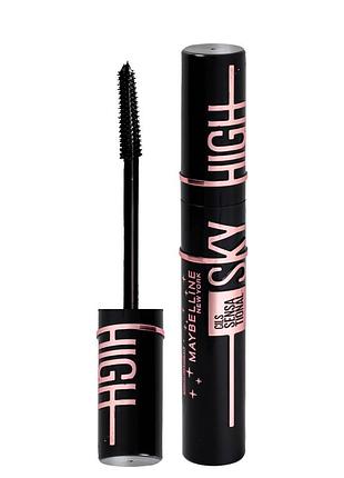 Тушь для ресниц maybelline new york 36h mascara lash sensational waterproof sky high cosmic black