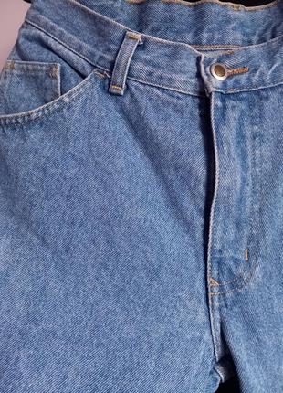 Фирменные плотные джинсы мом бойфренд8 фото