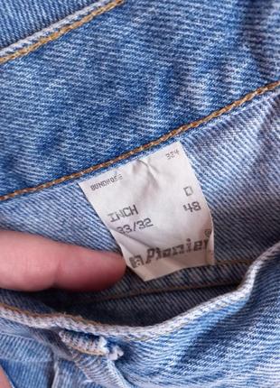 Фирменные плотные джинсы мом бойфренд7 фото