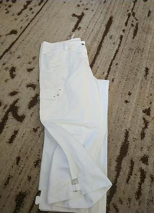 Лёгкие,качественные,белые бриджи,шорты4 фото
