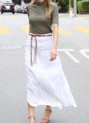 Спідниця максі 100% льон 🔥🔥🔥 р-12