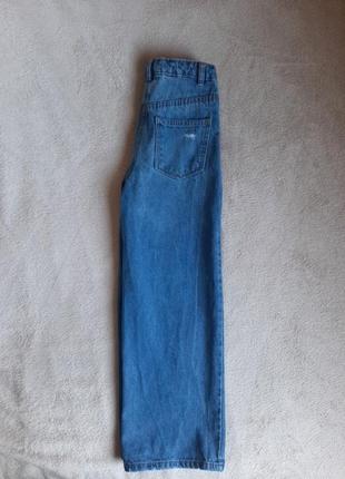 Трендові широкі джинси палаццо з розрізами, дірками wild legs як zara h&m destination ♥  134/1405 фото