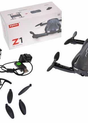 Квадрокоптер з камерою fpv drone syma z1 дрон коптер
